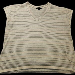 Cha Cha Vente Multicolor Striped V-Neck Top